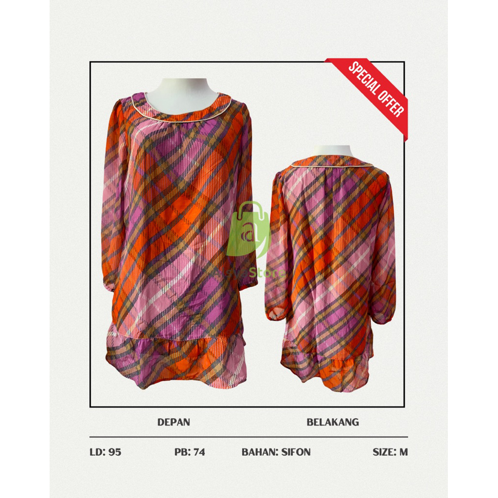 blouse cantik michele klein (MK)