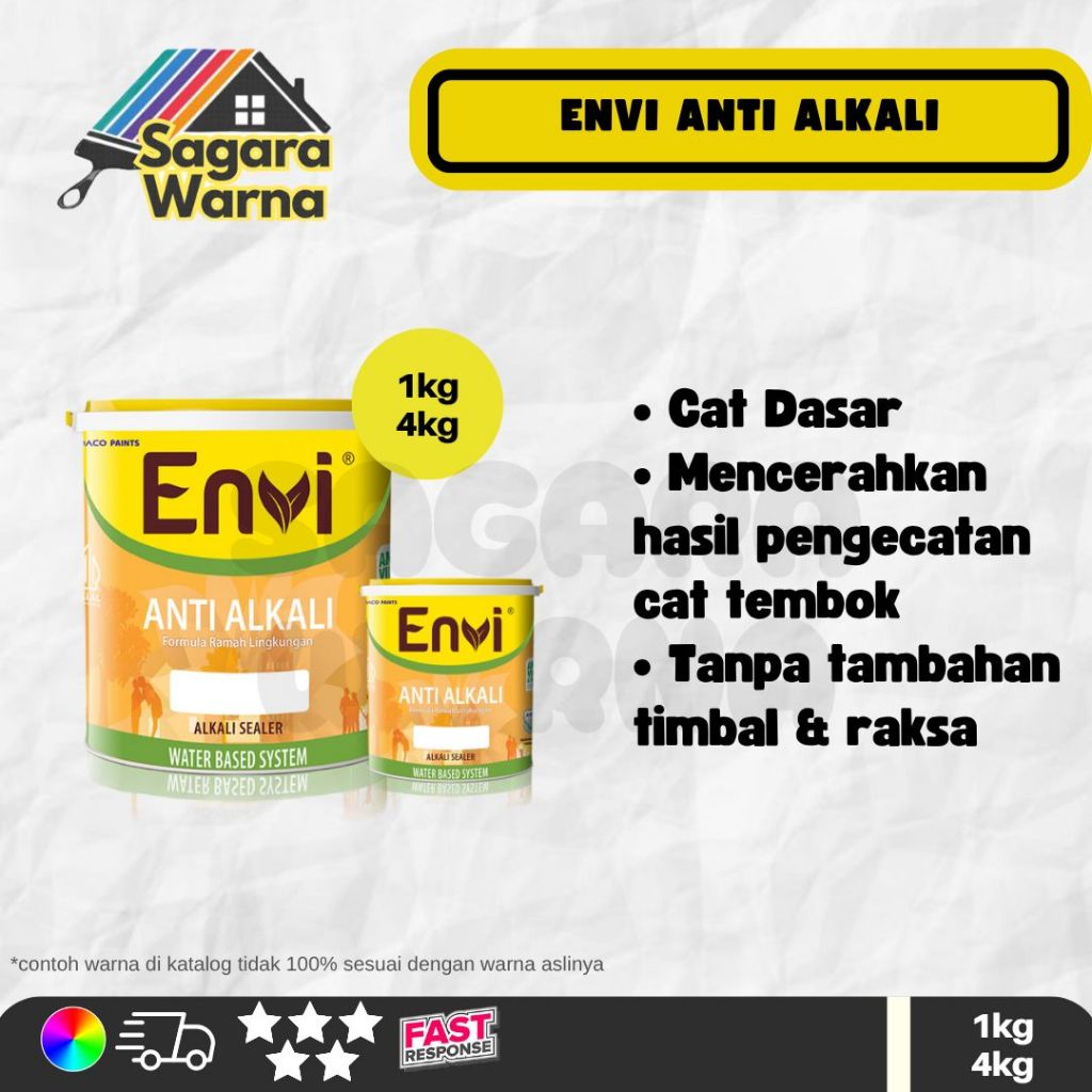 Envi Anti Alkali / Cat Dasar