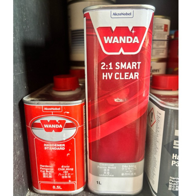Clearcoat Sikkens Wanda HV 2:1 + Hardener std by Akzonobel