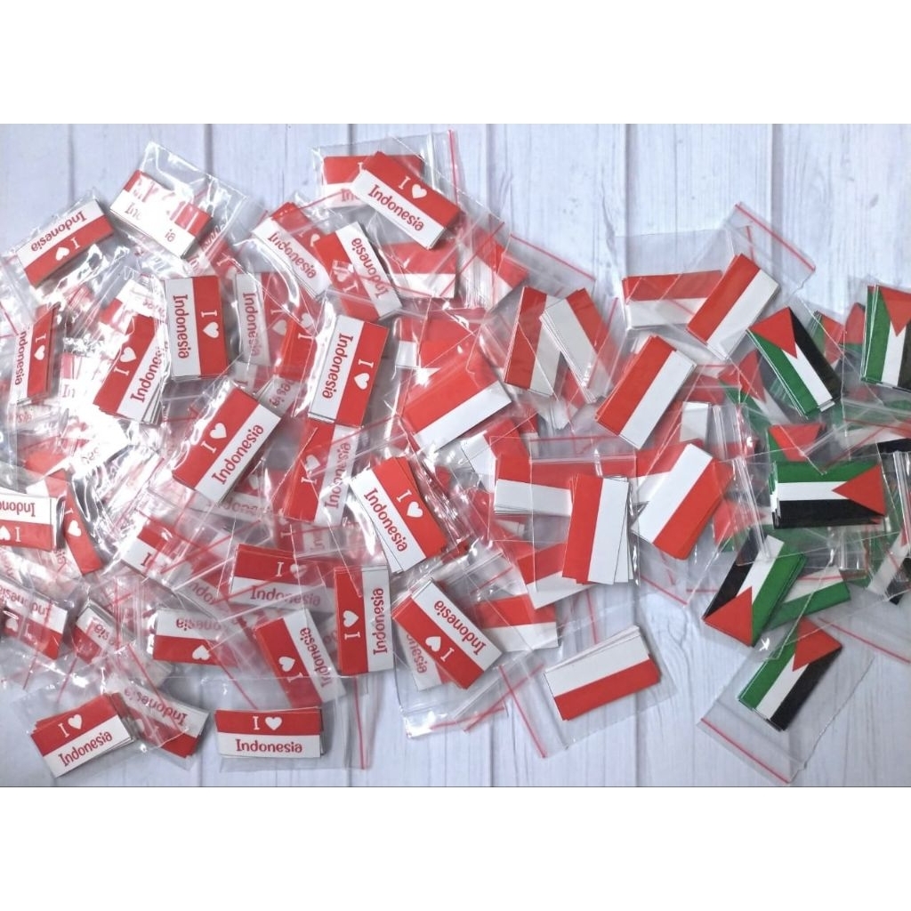 

stiker kemerdekaan isi 10