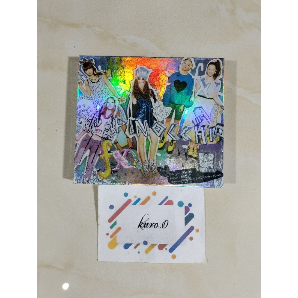 f(x) - Pinocchio Korea Ver Official (Album Only)
