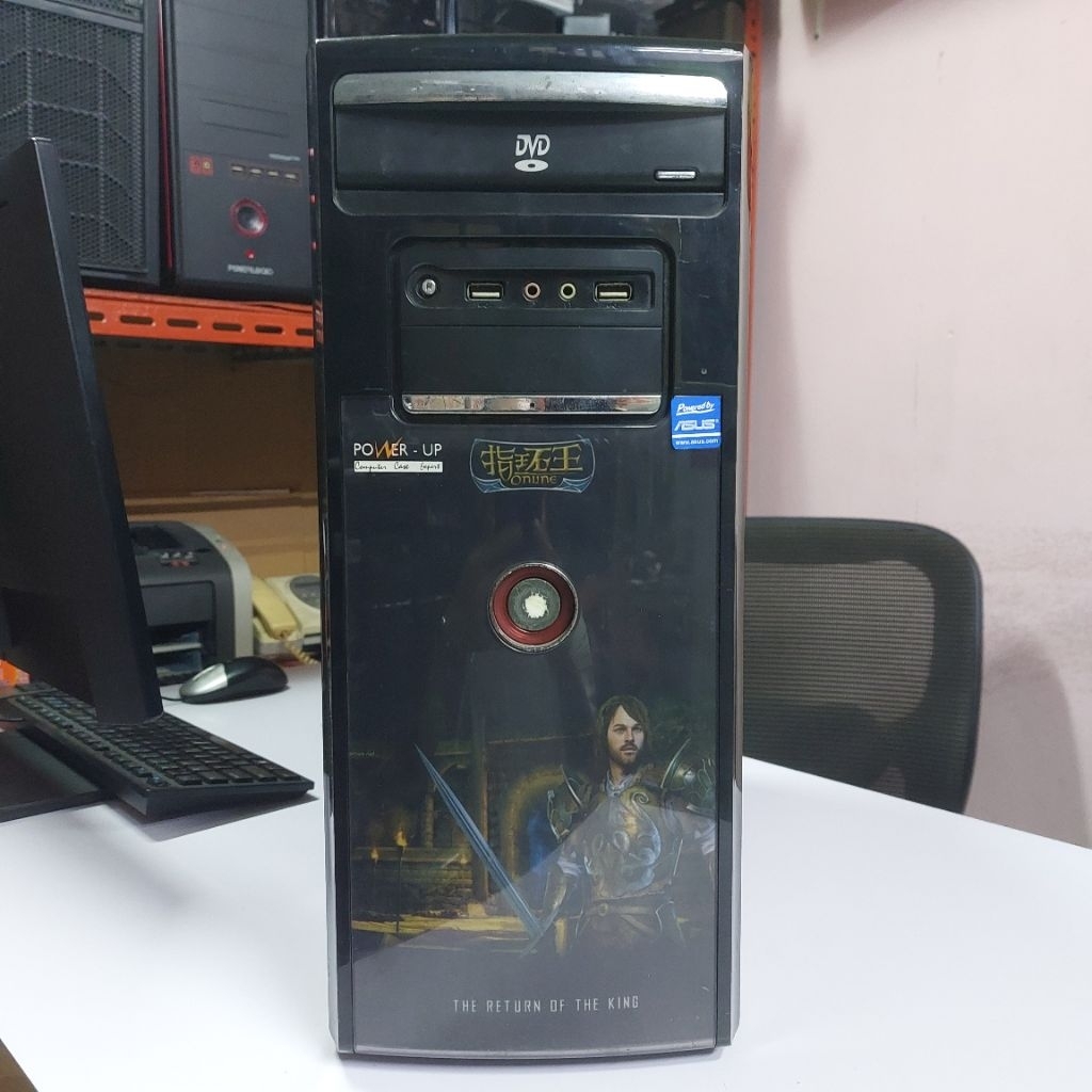 Casing PC Komputer POWER UP Kosongan Tanpa PSU ( Second )