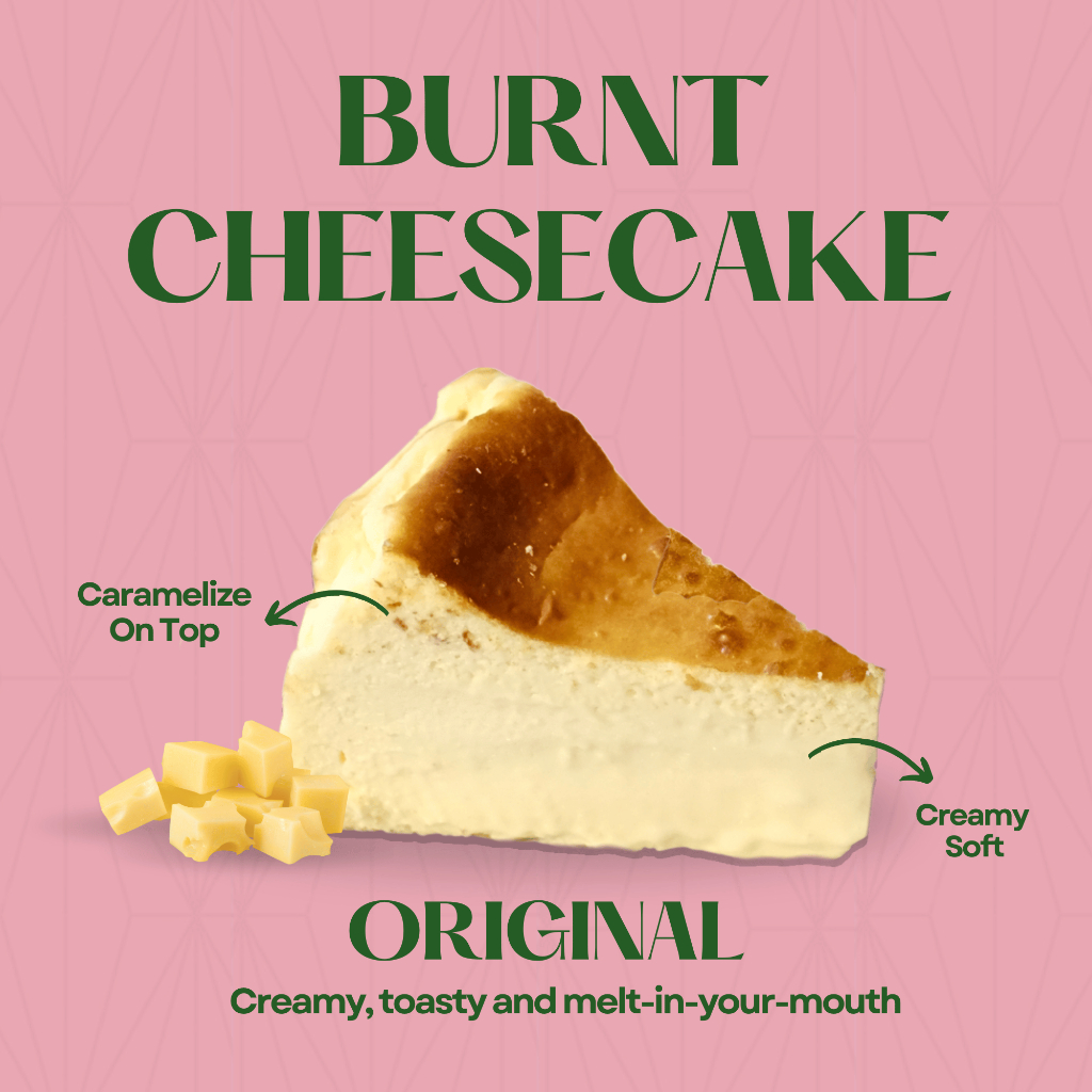 

BURNT CHEESE CAKE GIFT BY MEL