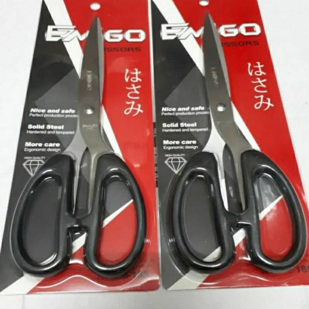 

( 1 box isi 12 pcs ) EMIGO Gunting Stainless Besar EM-185