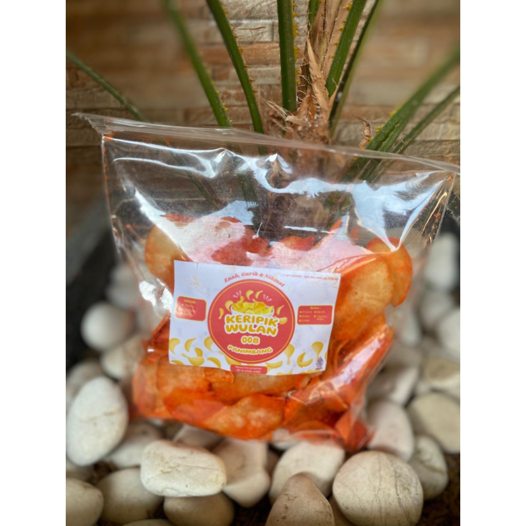 

Keripik Singkong Pedas Gurih – 200gr | Cemilan Renyah & Nikmat