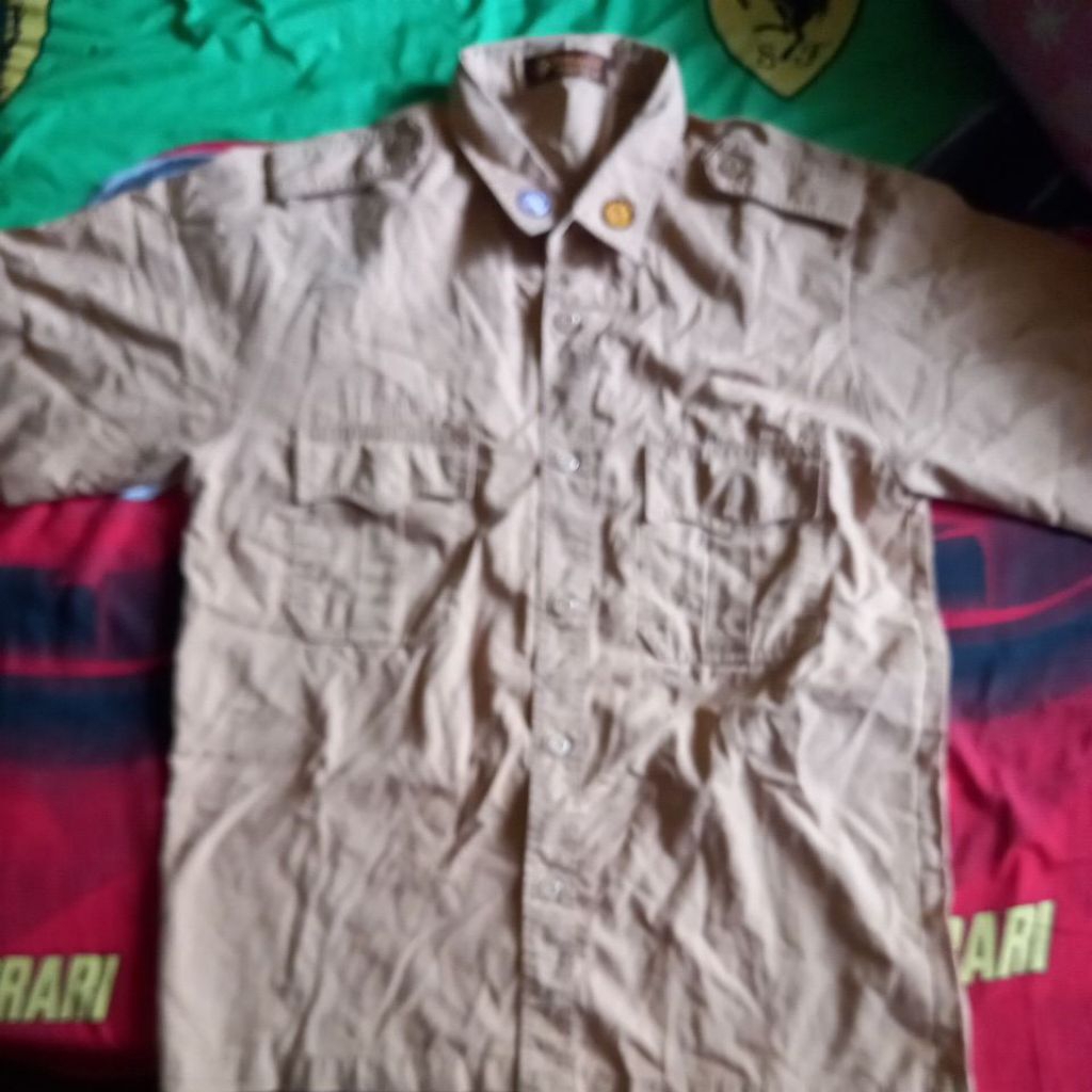 PL seragam pramuka SMA merk SERAGAM UK.16