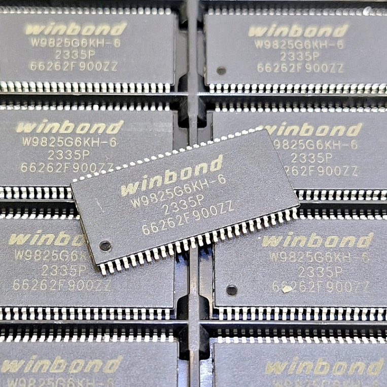 WINBOND 256 IC W9825G6KH-6 IC WINBOND W9825G6KH-6 SDRAM 256M