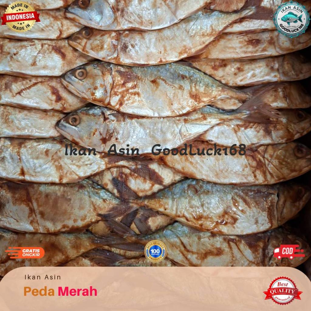 

Ikan Asin Peda Merah / Kembung Bacem Super
