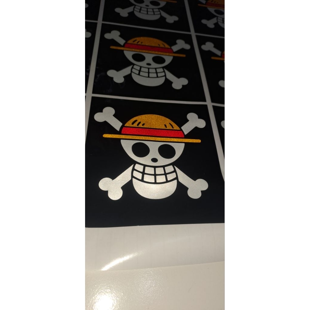 

stiker cutting timbul one piece