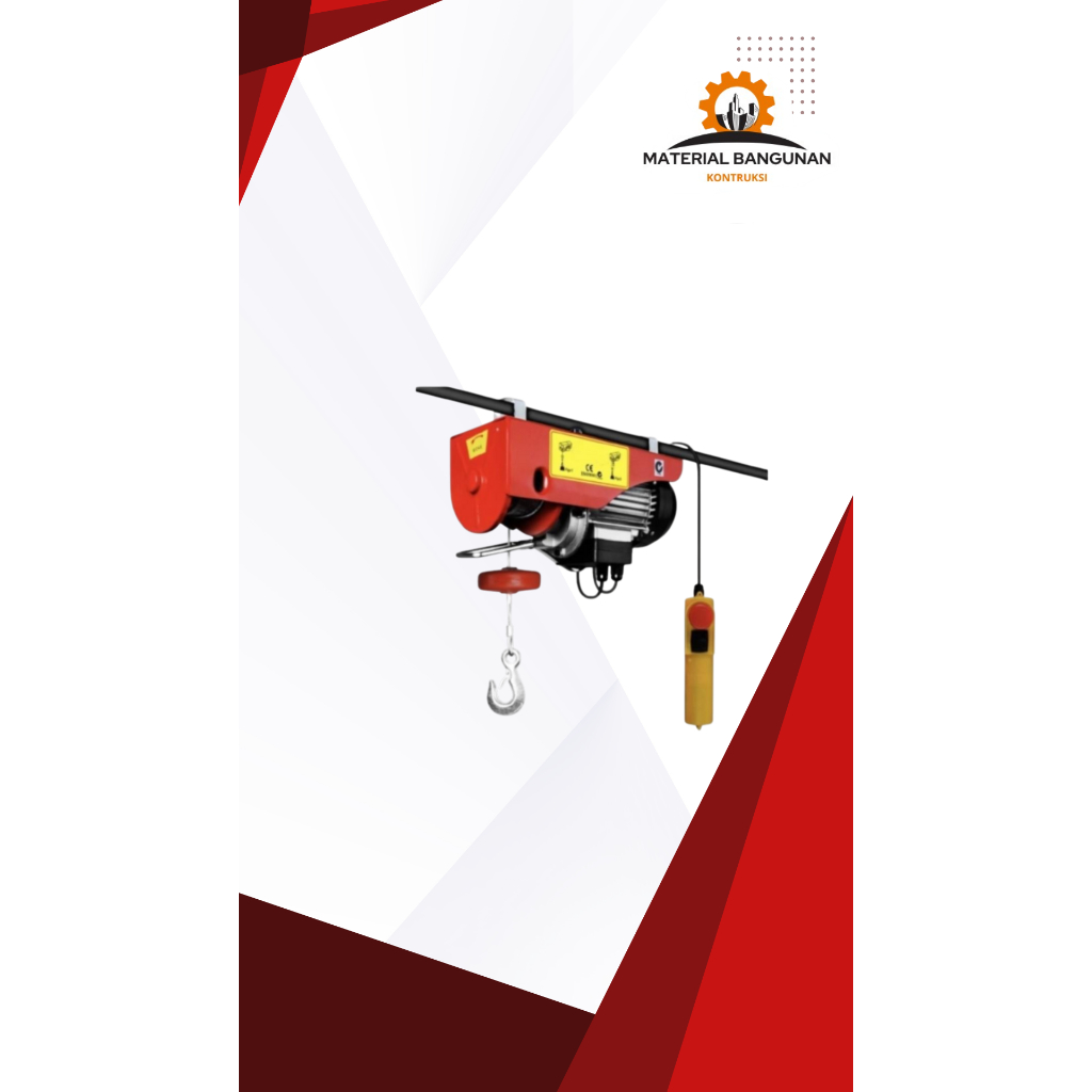 ELECTRIC WIRE ROPE HOIST / TAKEL KATROL LISTRIK PA500 500KG SANJIA