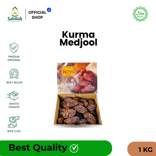 

Kurma Medjool Premium 1 KG | Fresh, Lembut, Harga Grosir