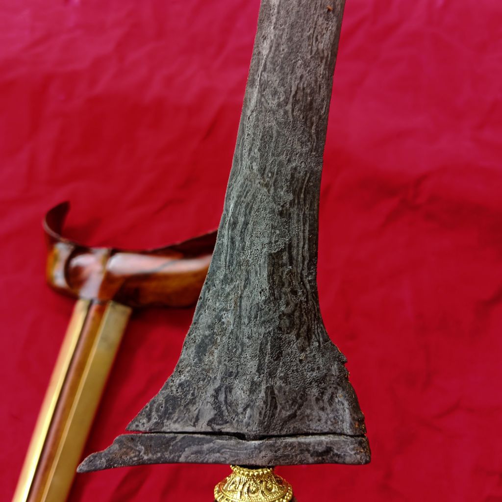 Keris Mundrang Pamor Kulit Semongko Tangguh Mataram Sultan Agung