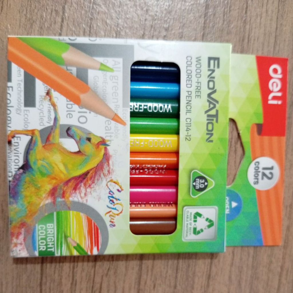 

Pensil Warna Deli 12 Warna