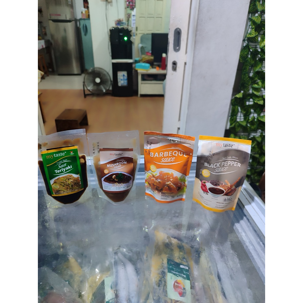 

Saus BBQ/ blackpaper/ mushroom/ teriyaki