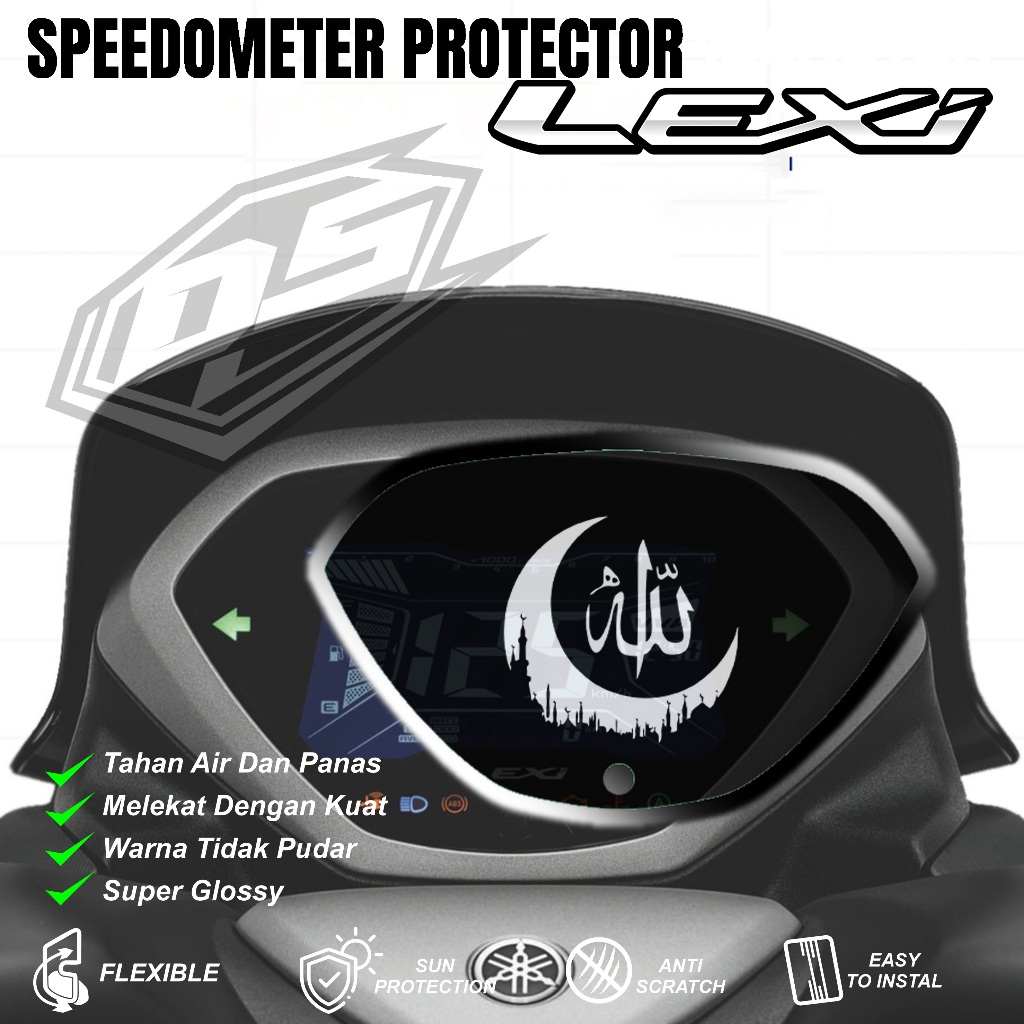 02 STICKER PELINDUNG SPEEDOMETER LEXI OLD-STICKER ANTI GORES SPEEDOMETER LEXI OLD