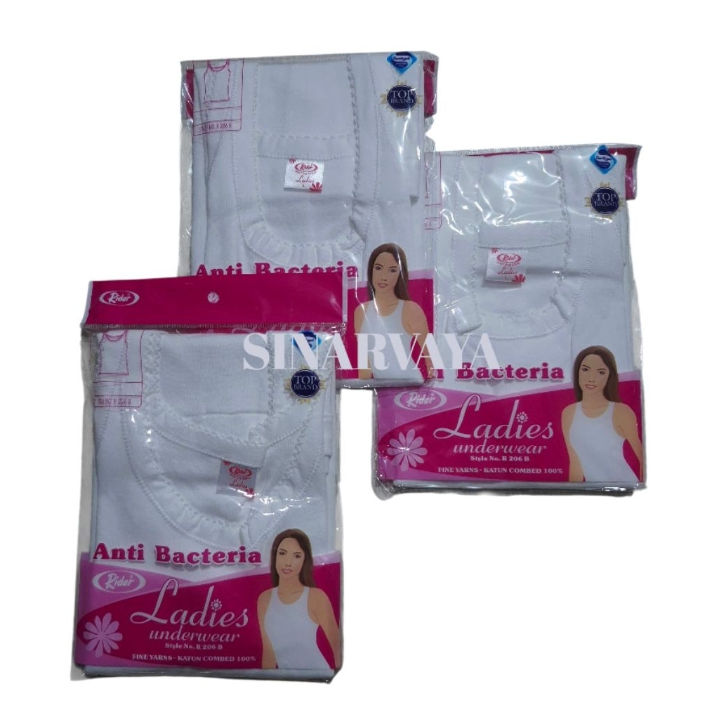 RIDER_ Singlet Rider Wanita Dewasa 3 PCS / SINGLET WANITA RIDER