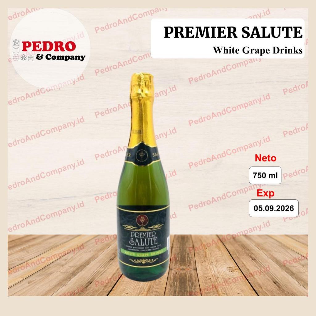 

Premier Salute White Juice Sparking Drink 750 ml Jus bersoda