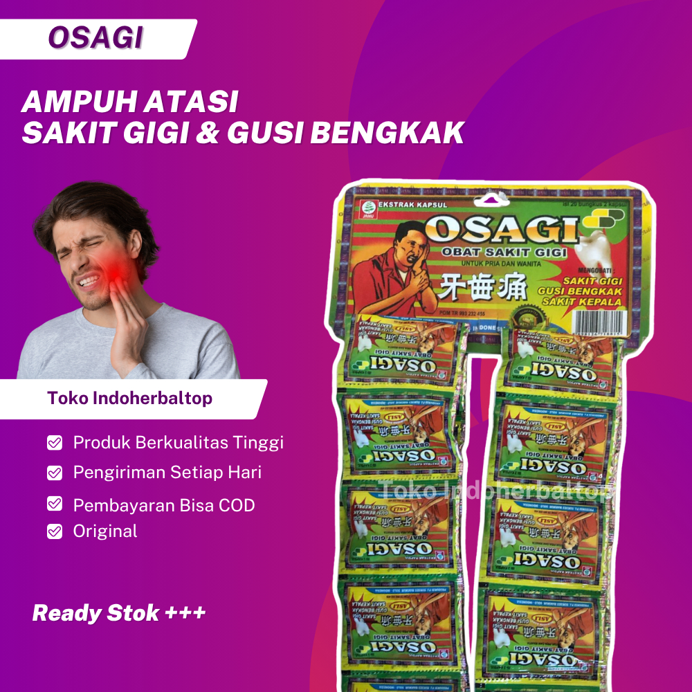 

OSAGI [ HIJAU ] KAPSUL ORIGINAL 1 HANGER ISI 20 SACHET