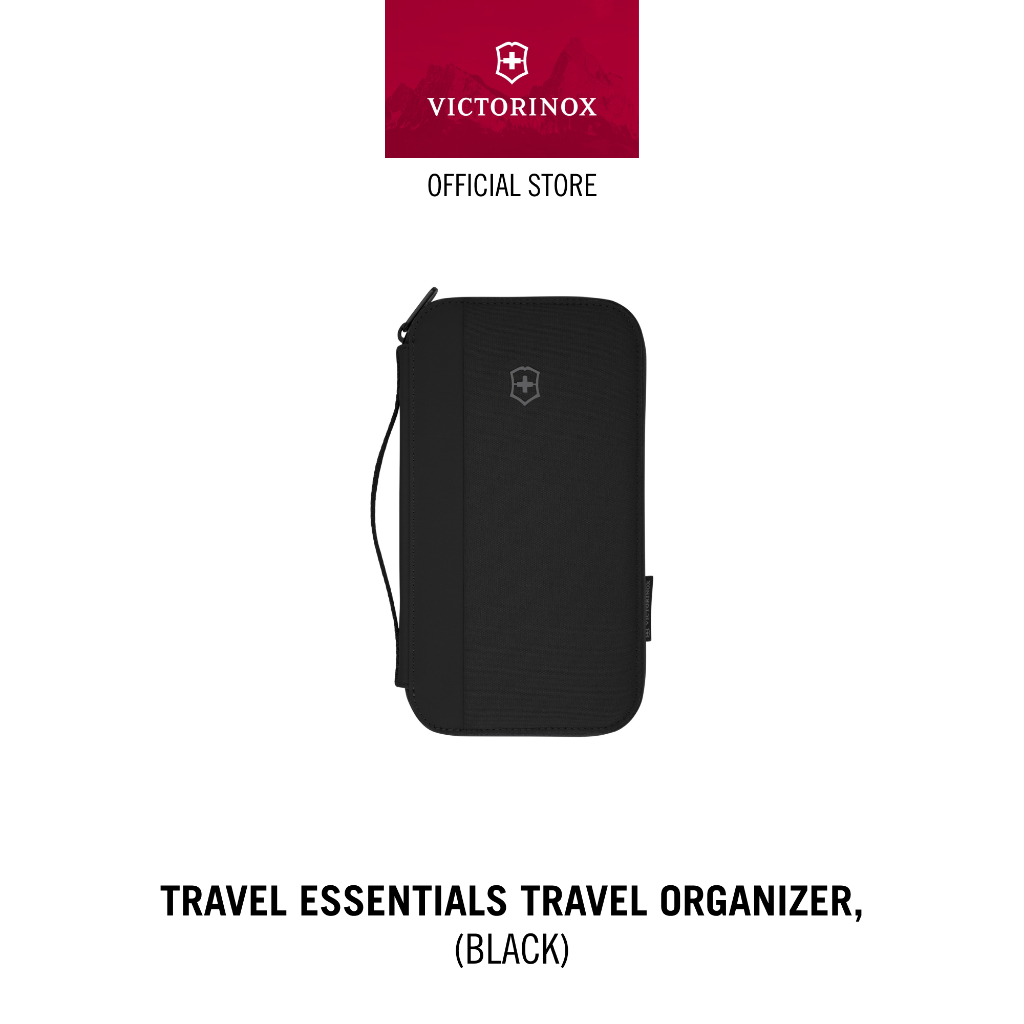 Victorinox Travel Essentials, Tas Organizer Perjalanan, Hitam