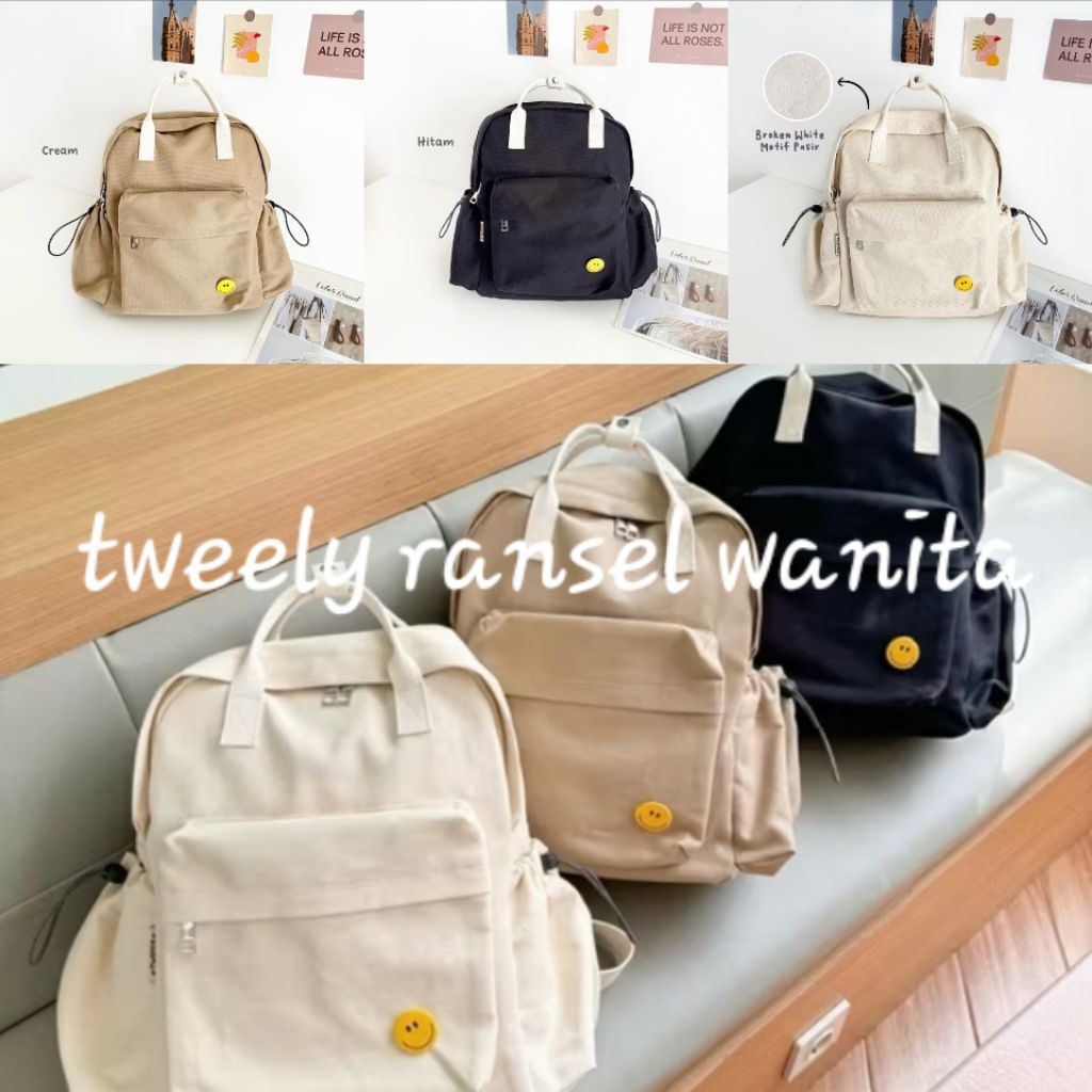TWEELY LUMY BACKPACK TAS RANSEL WANITA