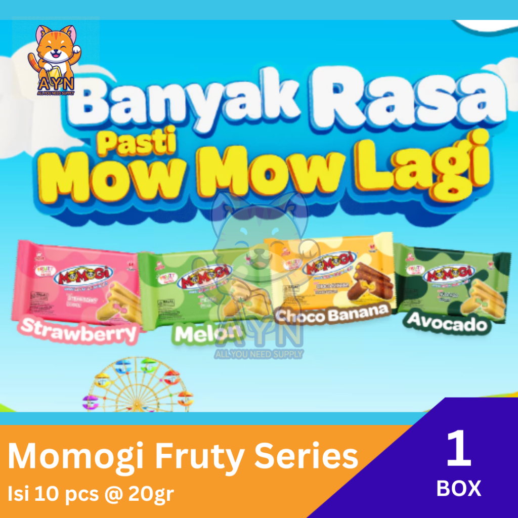 

Momogi Fruty Series 20 gr [ 1 renceng isi 10 pcs ]
