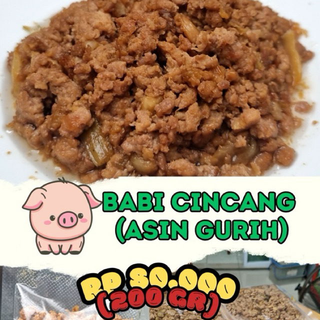 

Babi cincang Asin Gurih (200 gram)