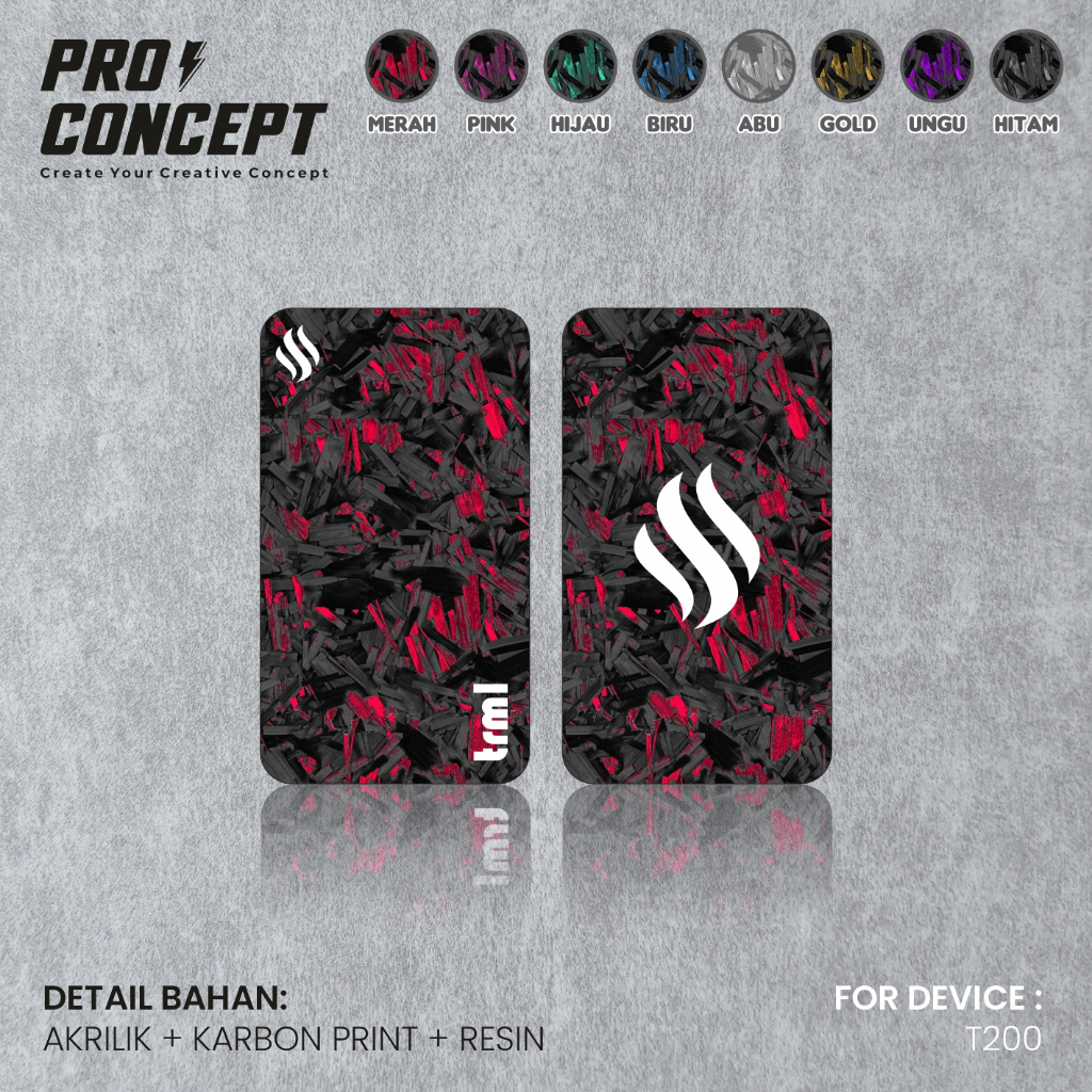 

#29 Proconcept Carbon Stiker Acrylic