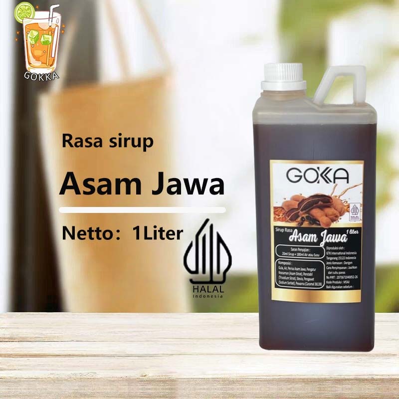 

GОKKA Syrup / Asam Jawa Flavoured Sirup / Sirup Asam Jawa 1L International Halal