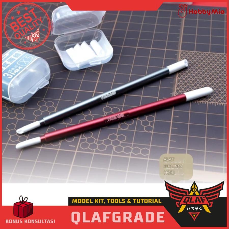 

Panel line eraser Metal Wiping Stick REFILL 3 MM Hobby mio - Head Clean Sponge Swab pembersih