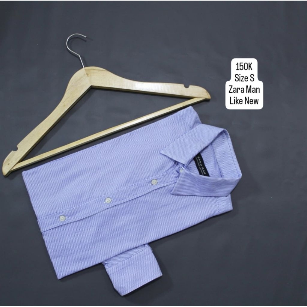 Kemeja pria zara man original