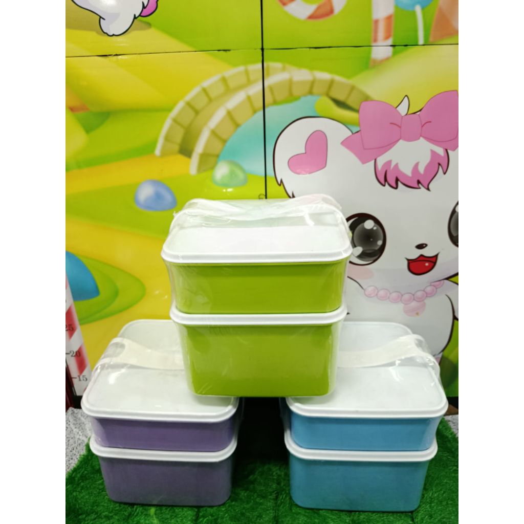 rantang segi glory warna susun 2 jumbo