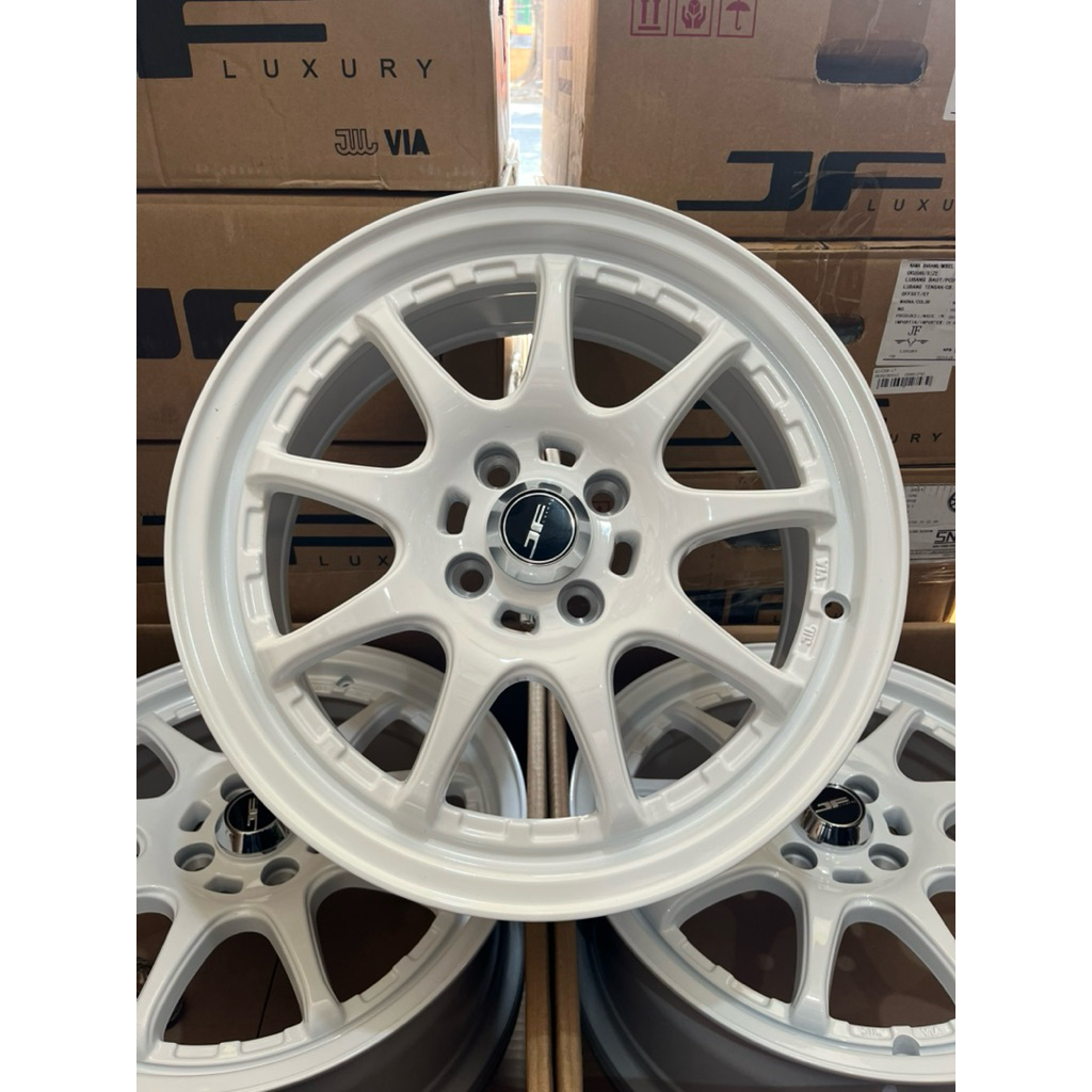 R16 JF luxury  model rally pcd 4X100 Lebar 6,5 et.42 kondisi baru