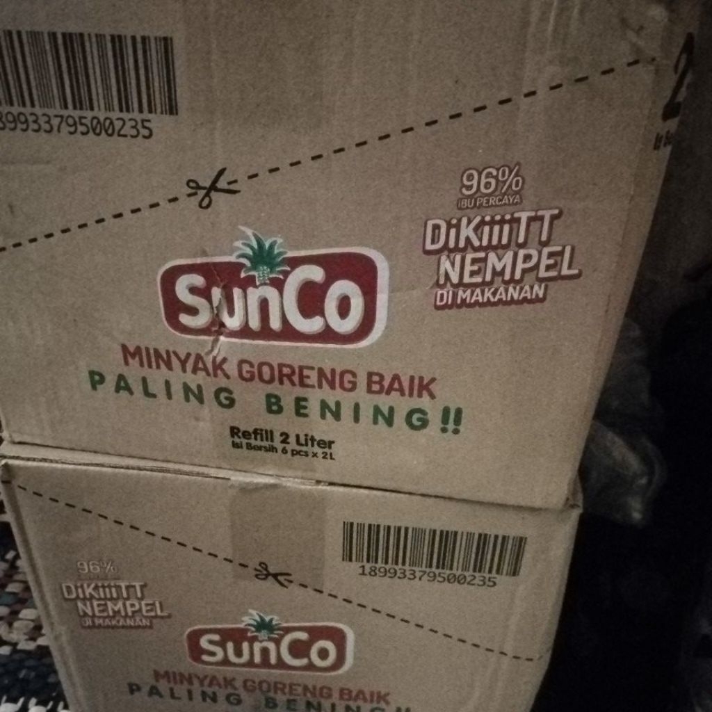 

minyak sunco 2liter 1dus