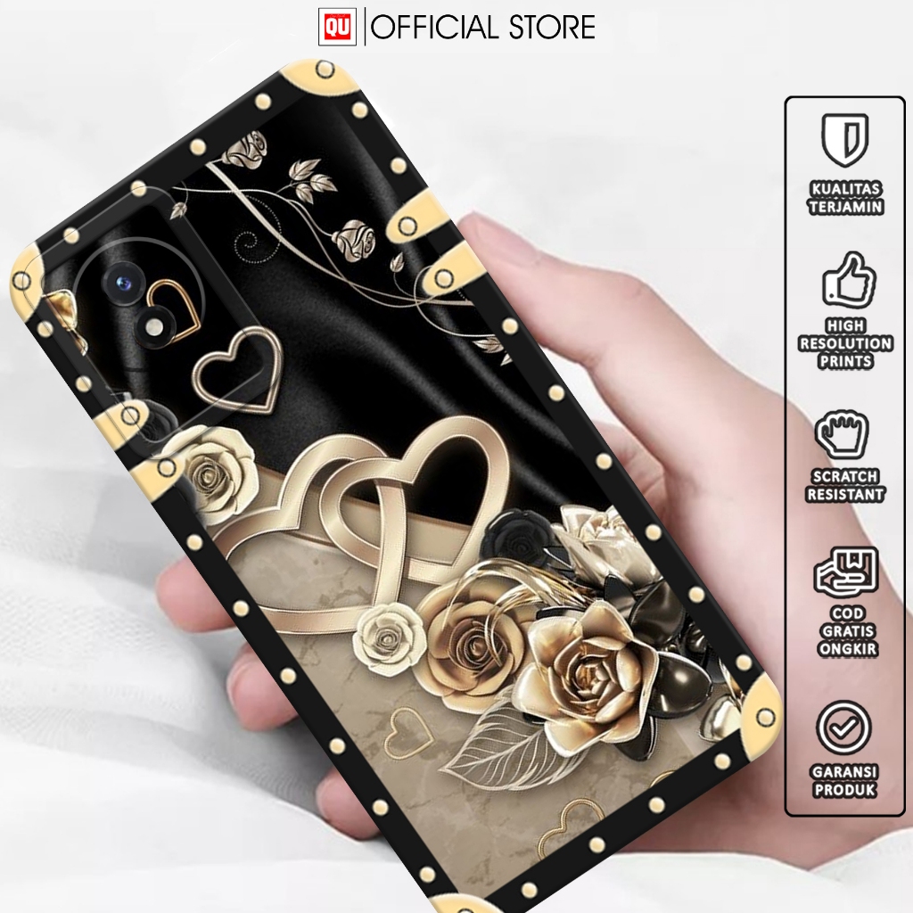 [ BTRF ]  Premium Case For VIVO Y02 Y02A Y02T - Casing Hp VIVO Y02 Y02A Y02T - Softcase Hp VIVO Y02 