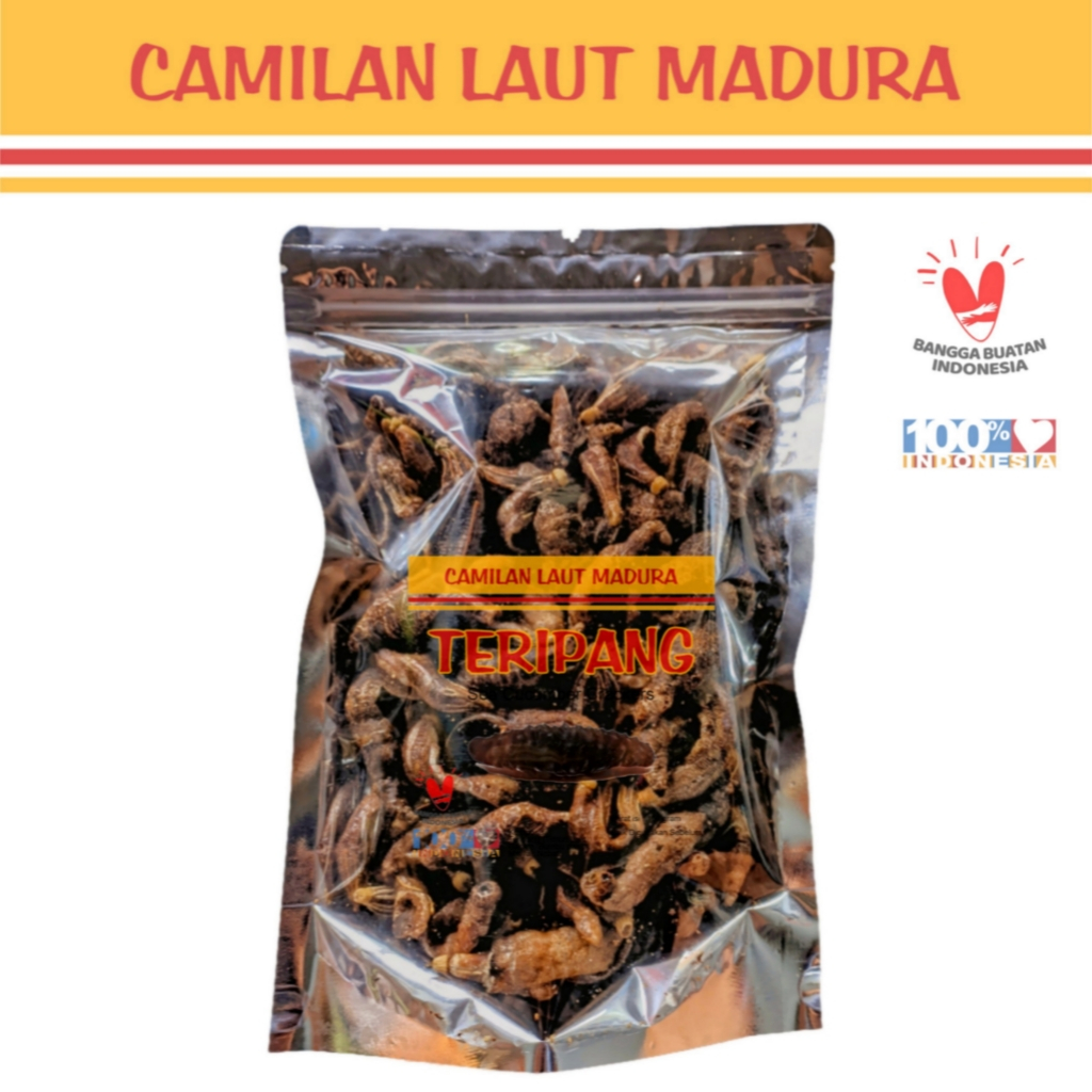 

Teripang Renyah Gurih Camilan Laut Madura Oleh-oleh Khas - 70gr