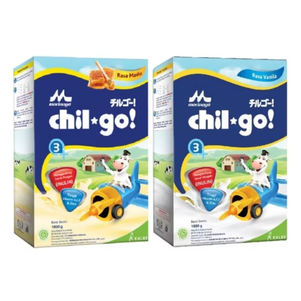 

Morinaga Chilgo 3+ Vanilla dan Madu 950 gram