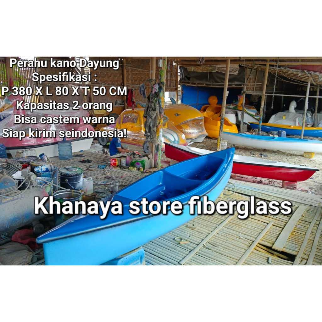 Produsen langsung Perahu kano dayung/Dayung kano/Kano fiber/mainan wisata baru