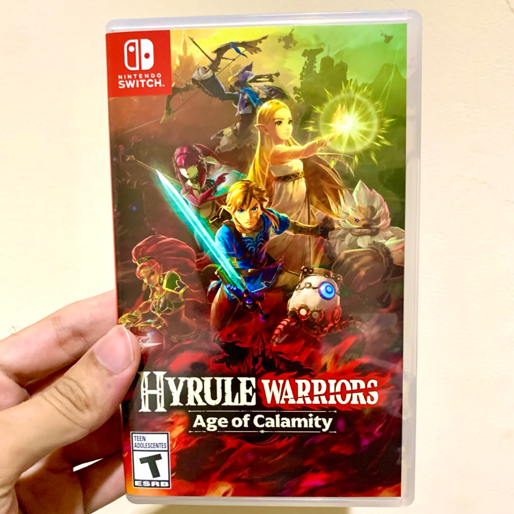Hyrule Warriors Age of Calamity nintendo switch game catridge kaset fisik The legend of Zelda 2 link