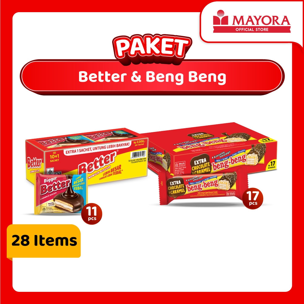 

Paket Biskuit Better & Wafer Beng Beng