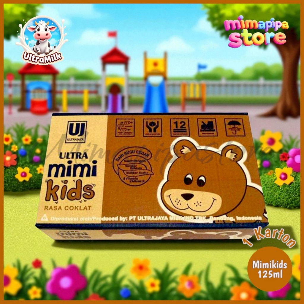 

Susu Ultra Mimi Kids 125ml Cokelat Kemasan 1 Karton