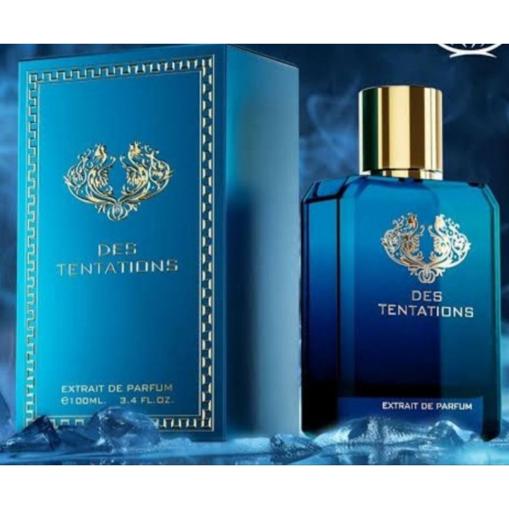Fragrance World || Des Tentations Flame Extrait || Des Tentations Blue Extrait || Des tentations Sta