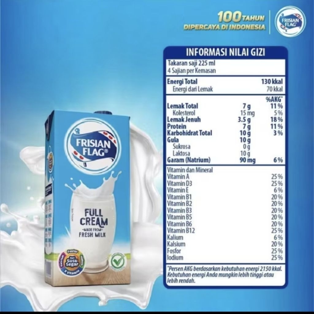 

Uht Frisian Flag Fullcream 946ml