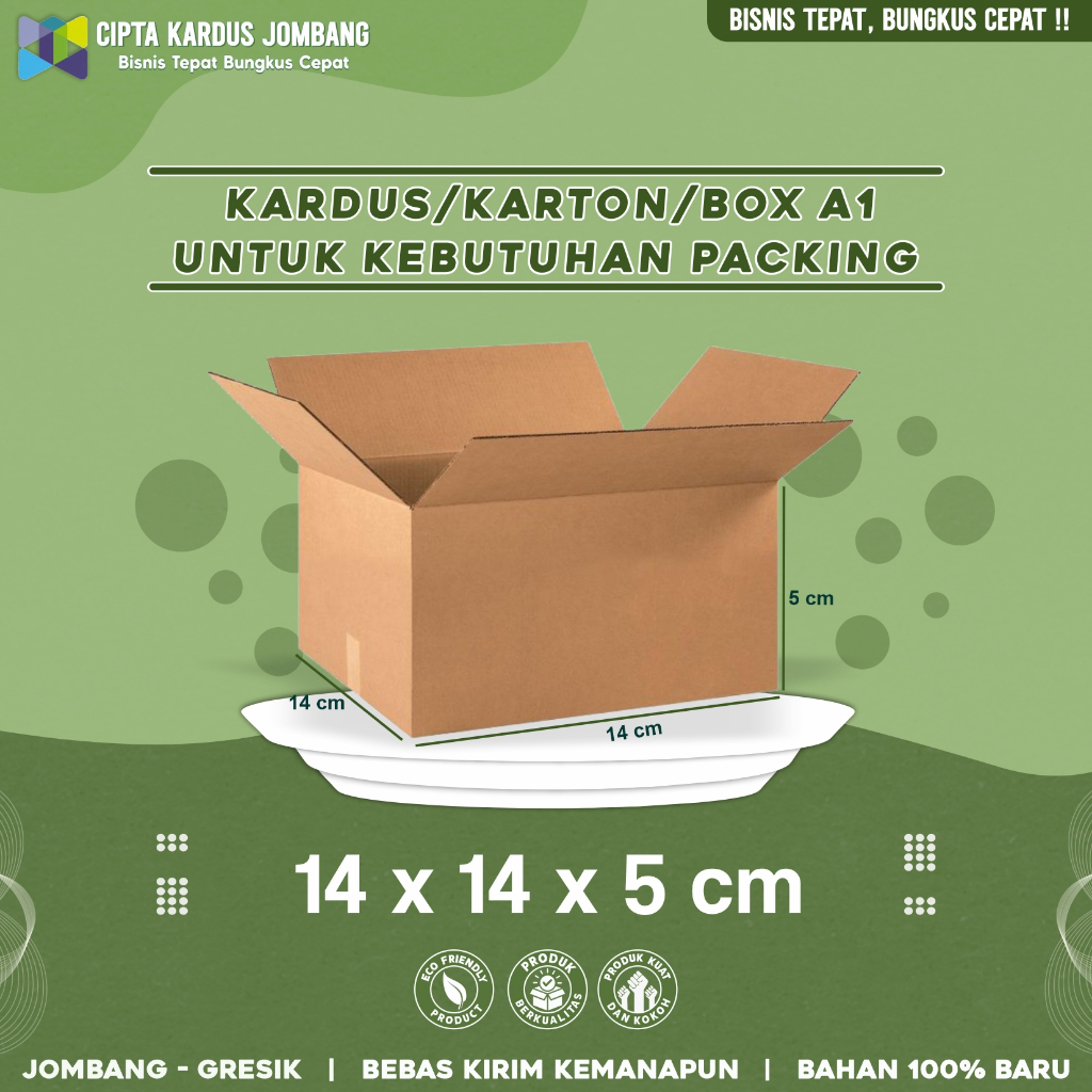 

Kardus Packing 14x14x5 | Box packing | Karton Packing