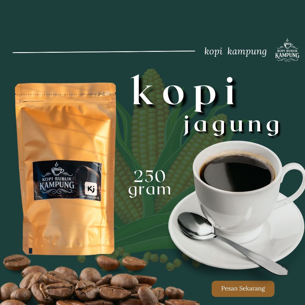 

Bubuk Kopi Jagung 250 gram murah | bubuk kopi jagung nikmat | bubuk kopi jagung | kopi kampung