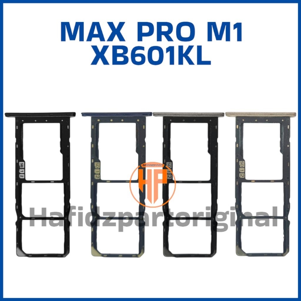 Simtray Simlock Tempat Sim Asus Zenfone Max Pro M1 Copotan Cabutan Bekas