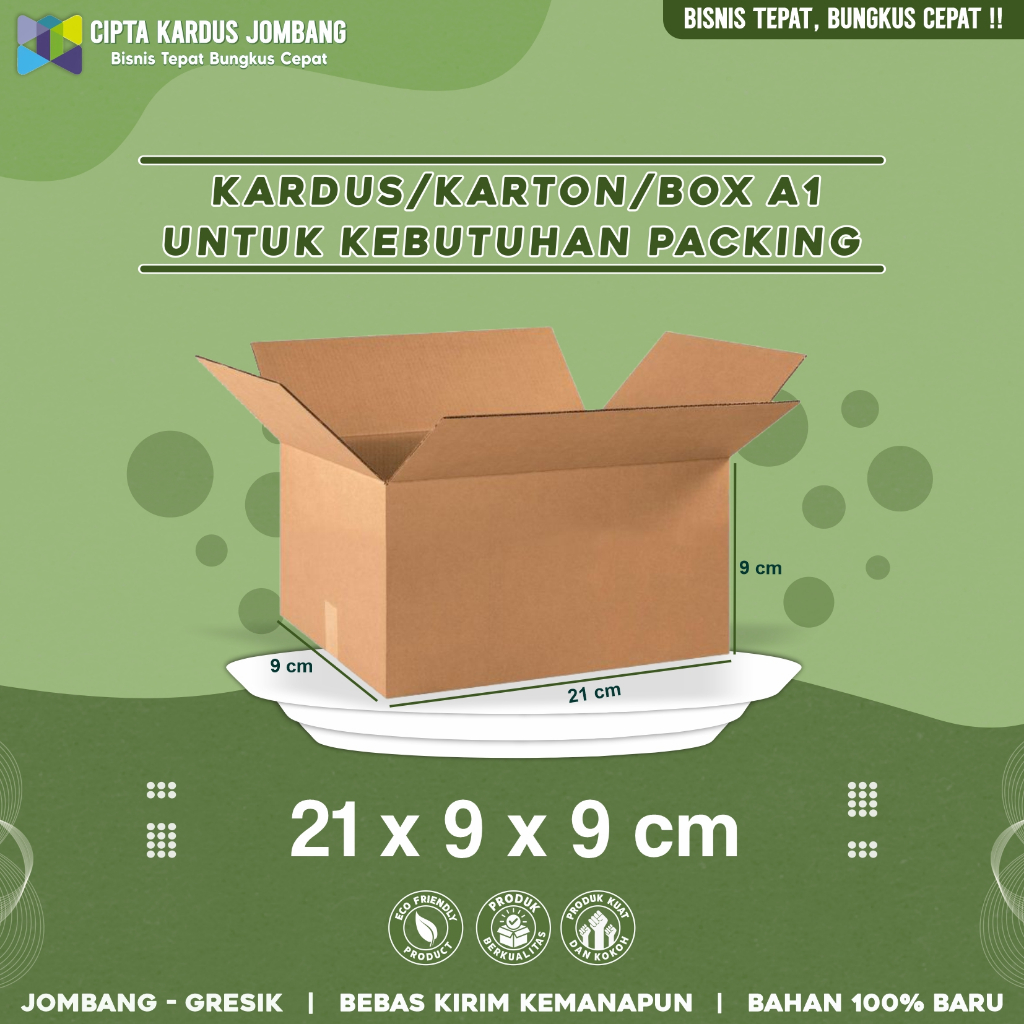 

Kardus Packing 21x9x9 | Box packing | Karton Packing