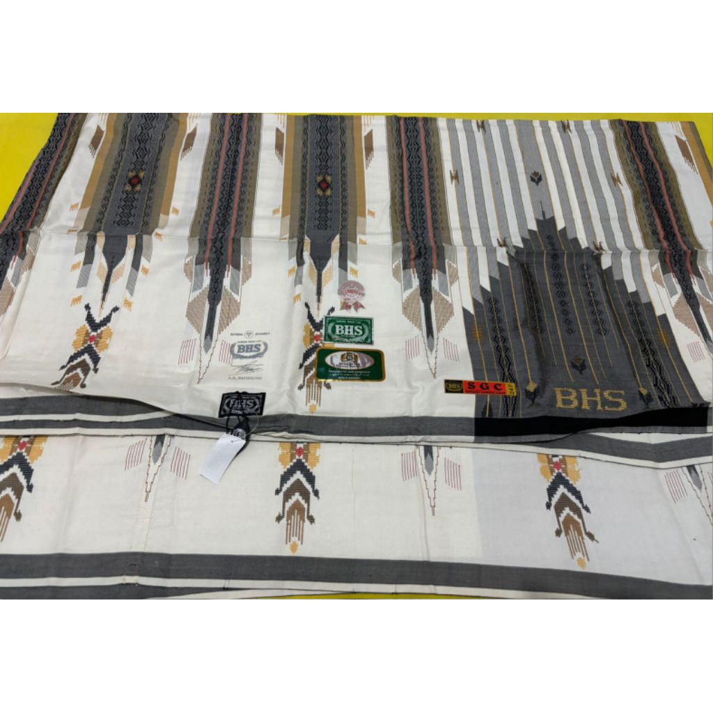 sarung bhs full sutra sgc putih