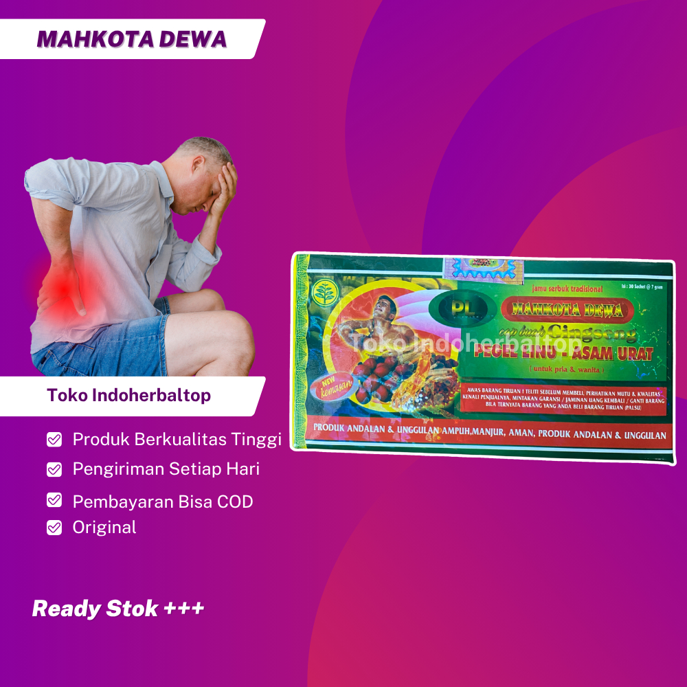 

Mahkota Dewa Kemasa Hijau Isi 20 Sachet