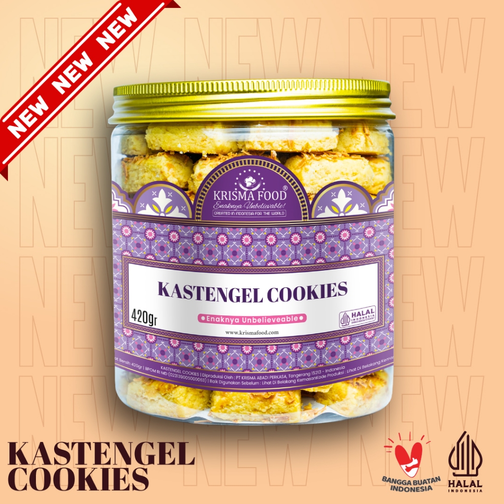 

KASTANGEL COOKIES || 420GR || NEW KRISMA FOOD COOKIES