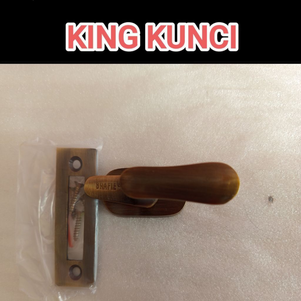 Rambuncis Jendela Kunci Jendela Pintu Kayu